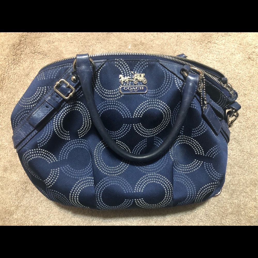 Coach Purse - Navy